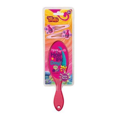 Trolls Hair Brush & Clips Set £5.49